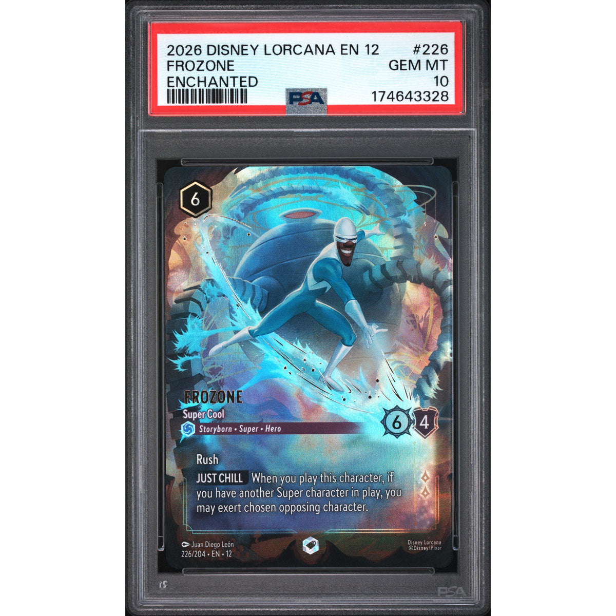 Lorcana: Frozone #226 PSA 10-174643328