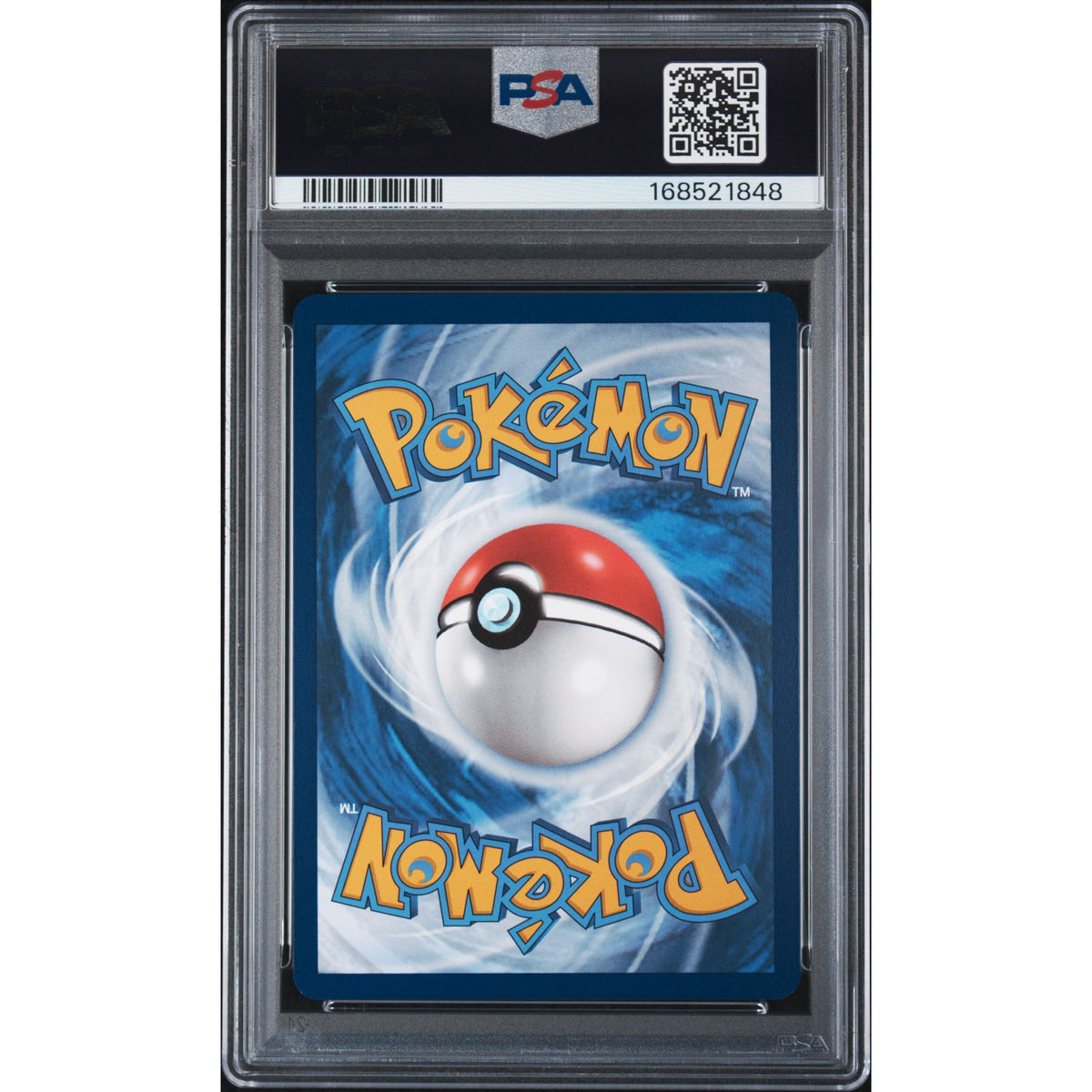 Pokémon TCG: Fa/Suicune V {{setAbbreviation}} GG38 NM PSA 9 (Back)
