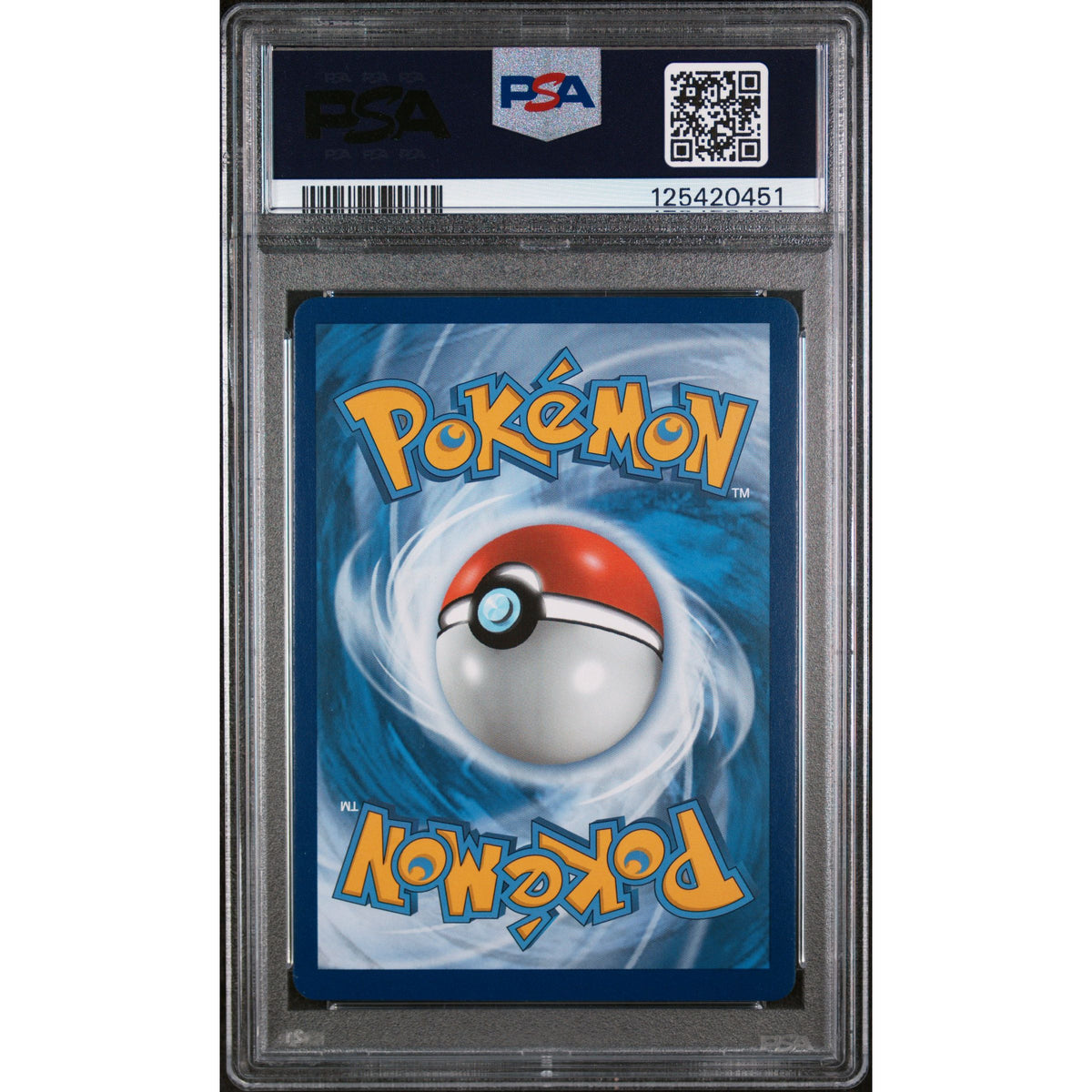 Pokémon TCG: Fa/Pikachu Vmax {{setAbbreviation}} TG17 NM PSA 10 (Back)
