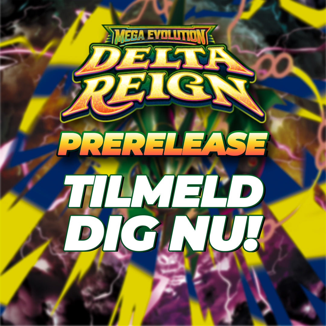 A Pokémon TCG: Delta Reign Prerelease Event Build & Battle box featuring a green serpent-like character, with the text Delta Reign displayed prominently on the front.