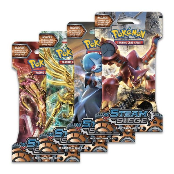 Steam Siege Booster Packs - Sleeved