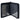 The TCGpicks: Samlekortmappe [240 pockets 2X2] by Ml Trading is a black zippered binder opened to reveal plastic card holder pages with empty slots, specifically designed for organizing and storing trading cards or collectibles—an ideal solution for efficient samlekort opbevaring.