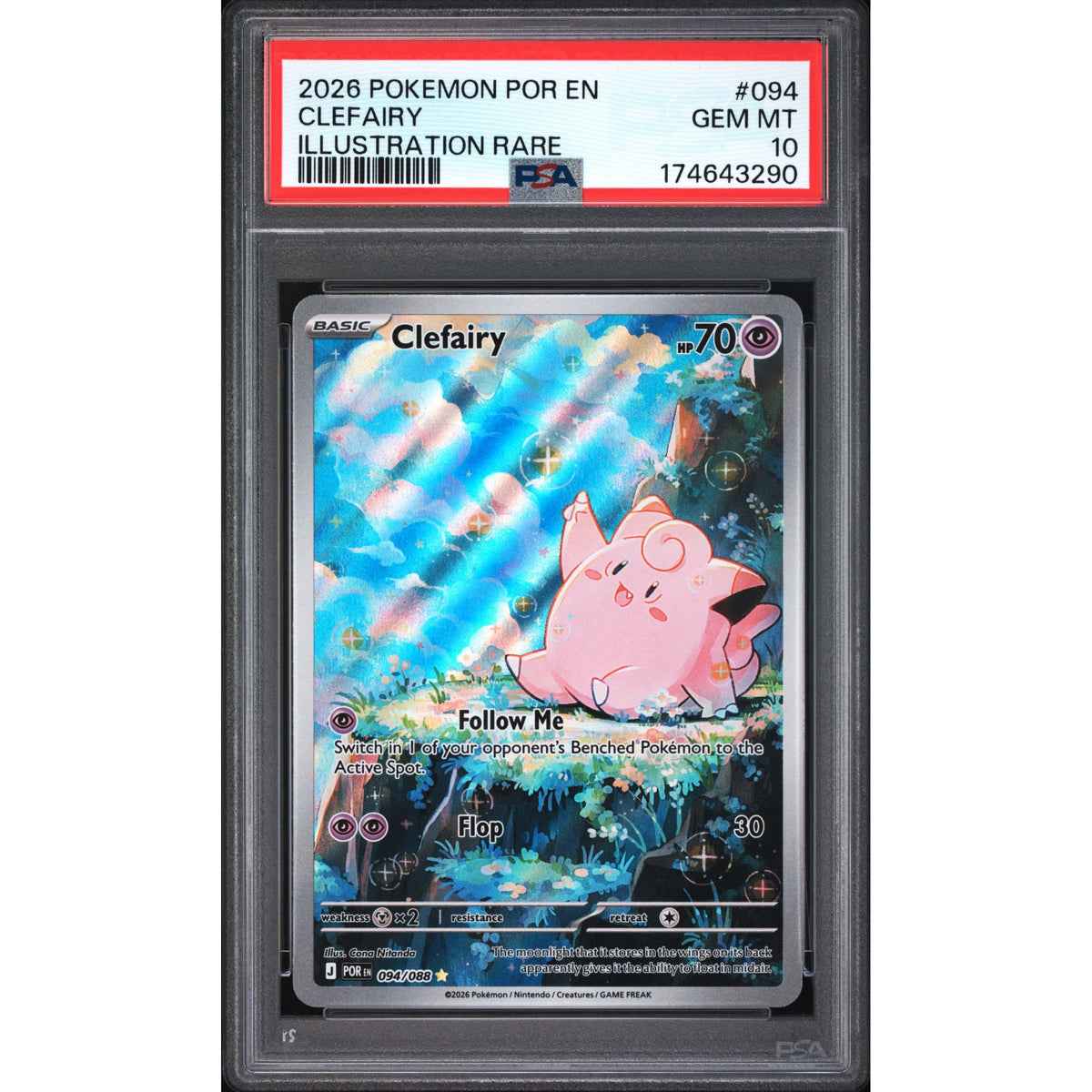 Pokémon TCG: Clefairy #094 PSA 10-174643290