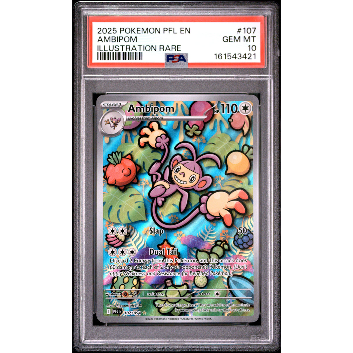 Pokémon TCG: Ambipom #107 PSA 10-161543421