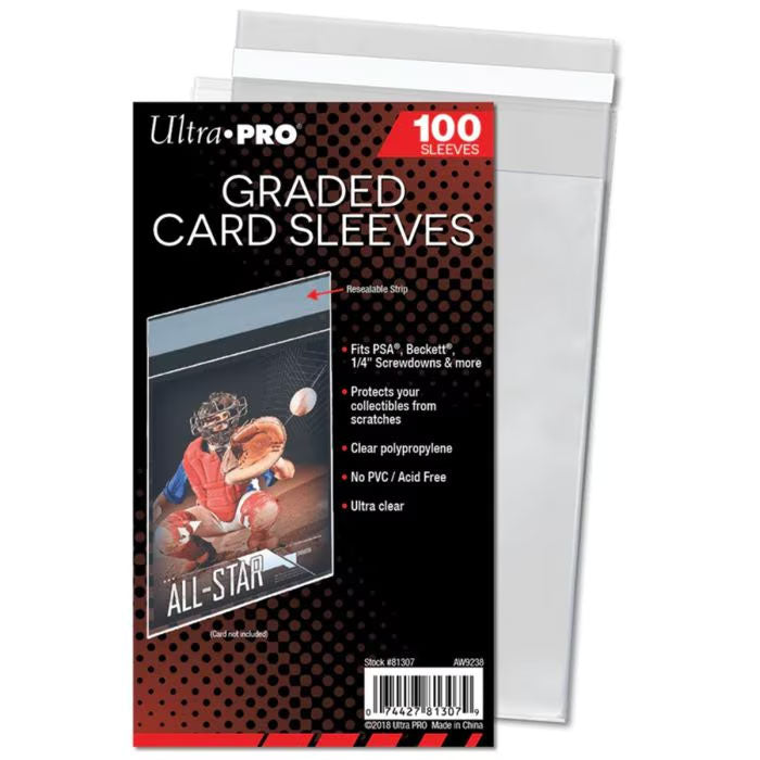 Ultra Pro: Graded Card Sleeves (100 stk.)