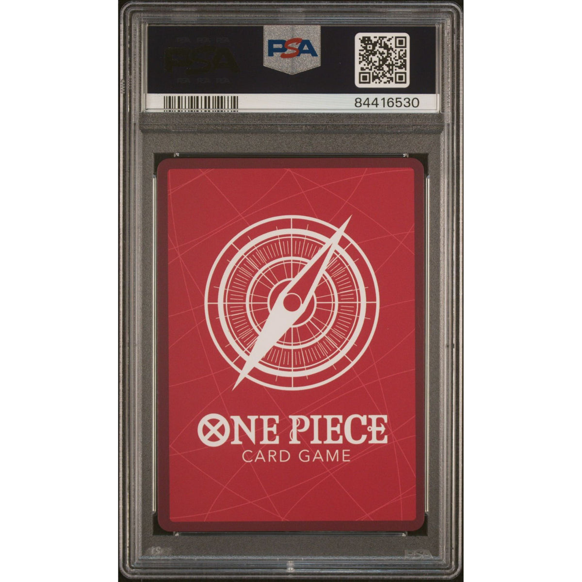 Pokémon TCG: Monkey D. Luffy {{setAbbreviation}} 003 NM PSA 10 (Back)