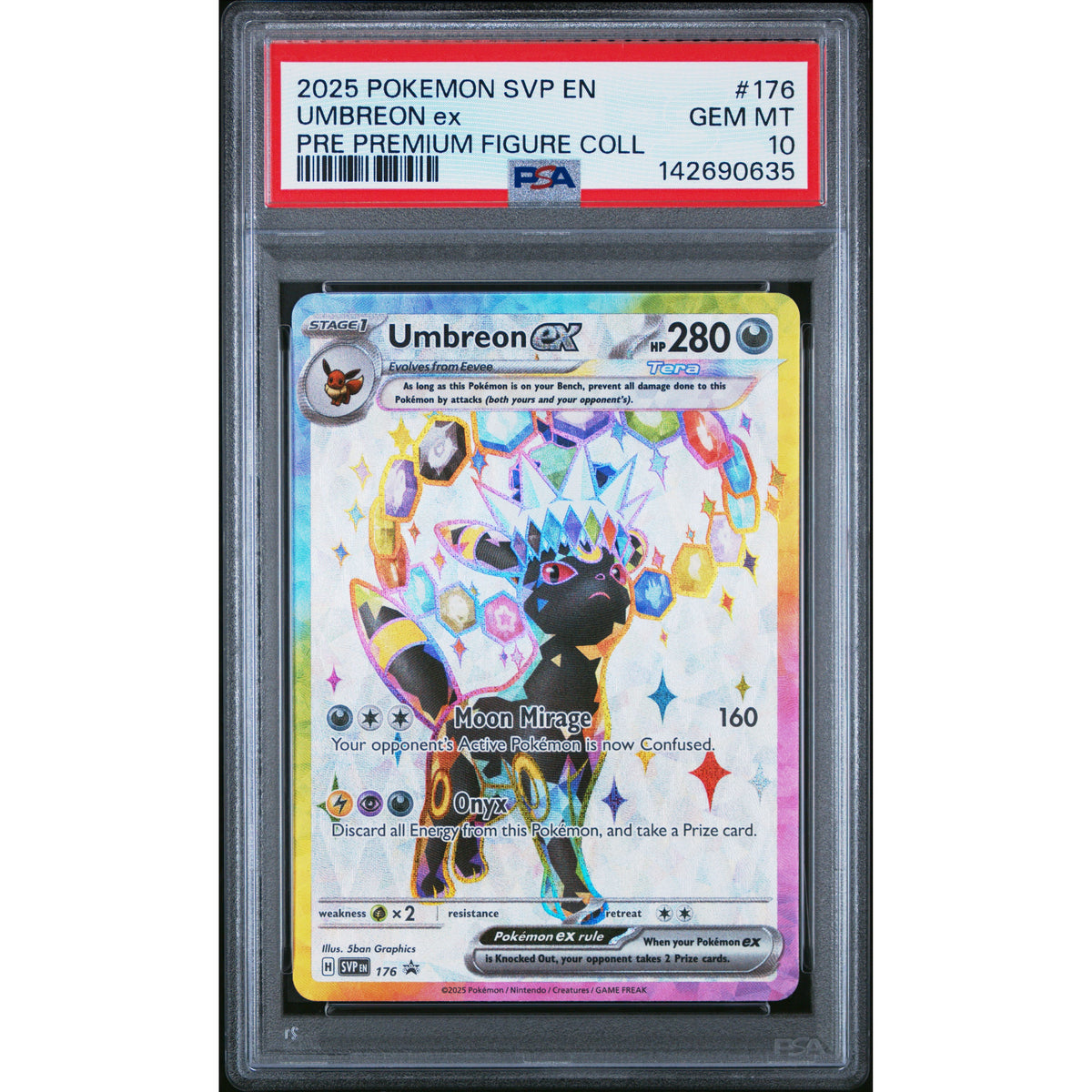 Pokémon TCG: Umbreon Ex #176 PSA 10 - Scarlet & Violet Promo-142690635