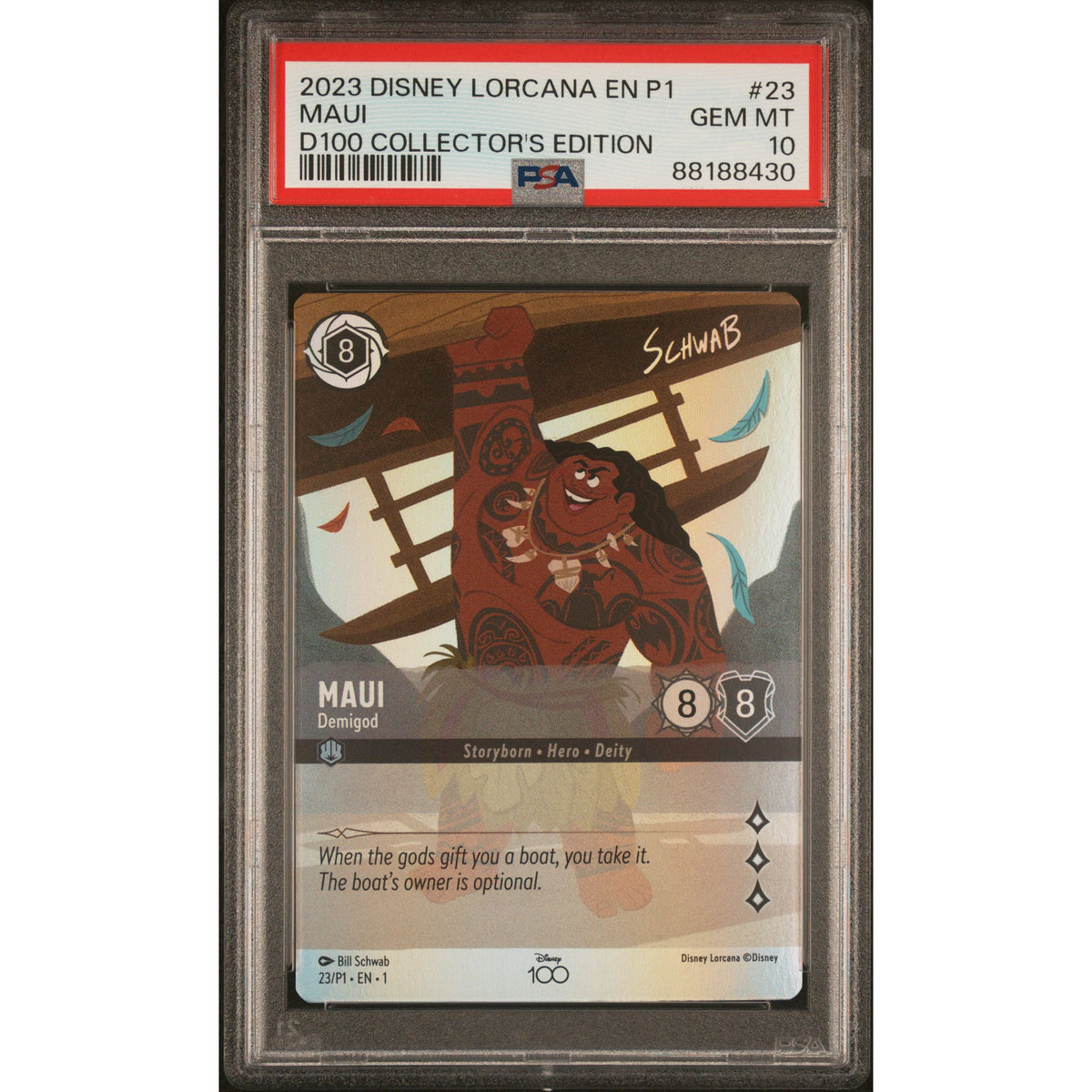 Lorcana: Maui #23 PSA 10-88188430
