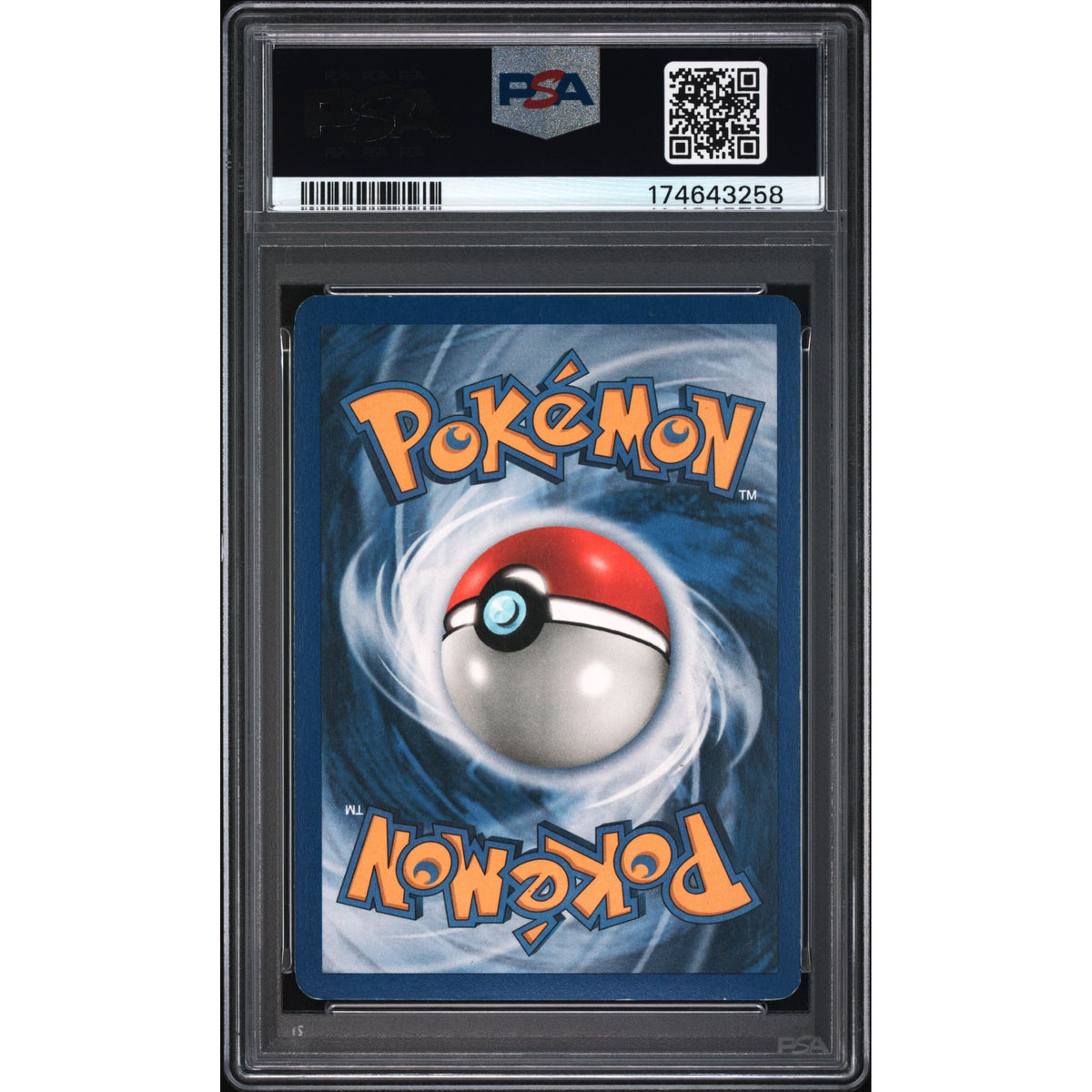 Pokémon TCG: Rocket'S Entei Ex {{setAbbreviation}} 97 NM PSA 5 (Back)