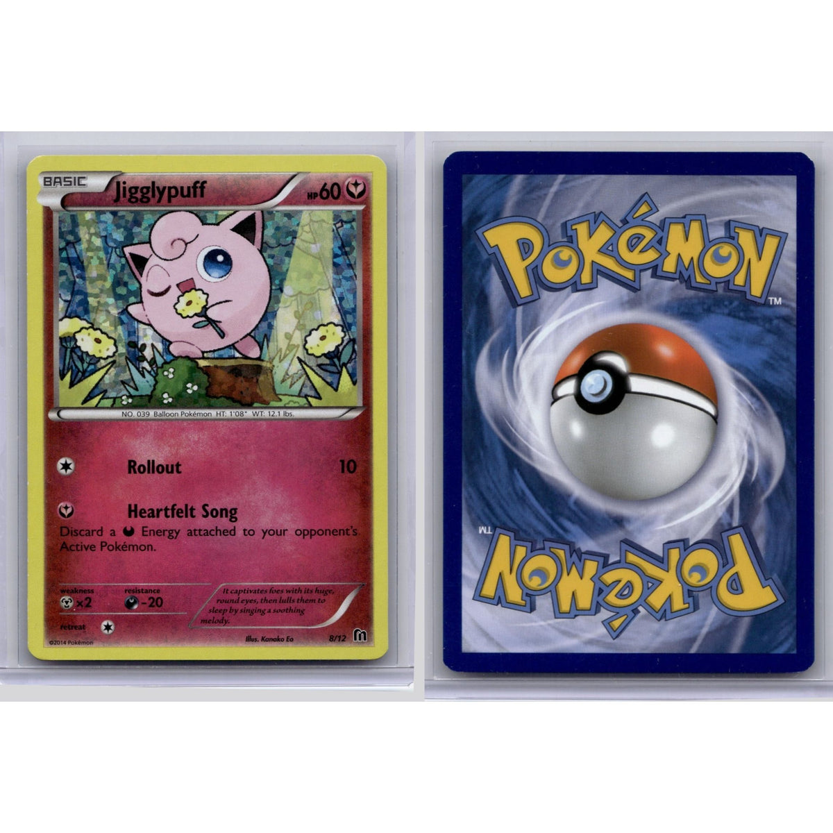 Pokémon TCG, Jigglypuff (McDonald's Collection 2016 #8)