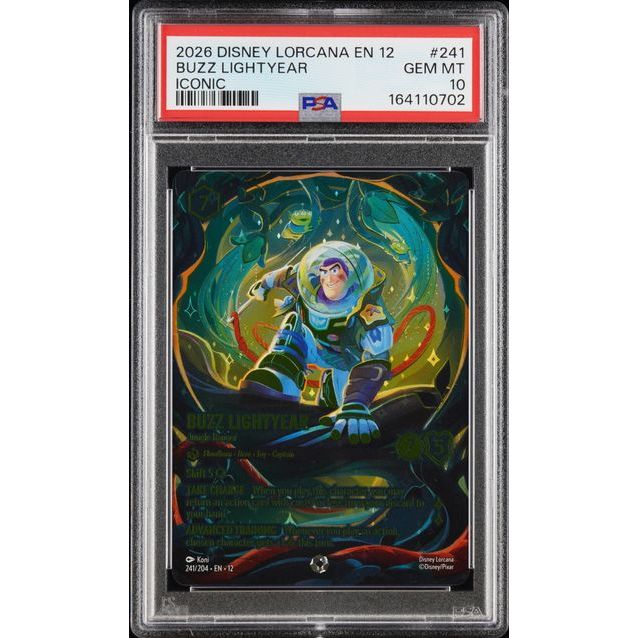 Lorcana: Buzz Lightyear #241 PSA 10-164110702
