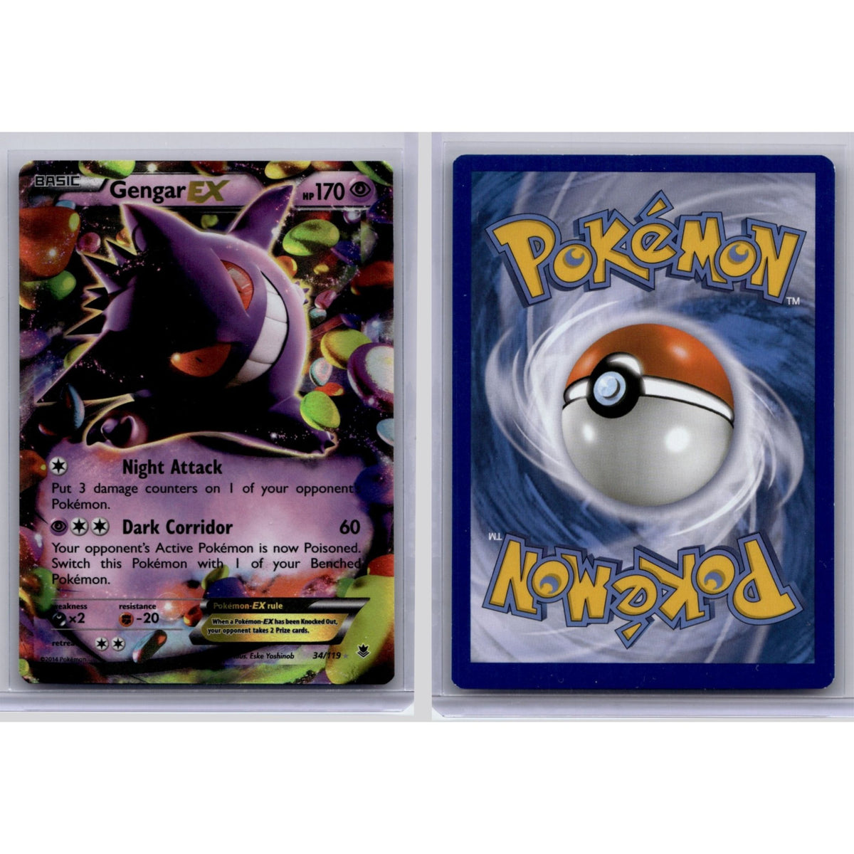 Pokémon TCG, Gengar EX (XY—Phantom Forces #34)