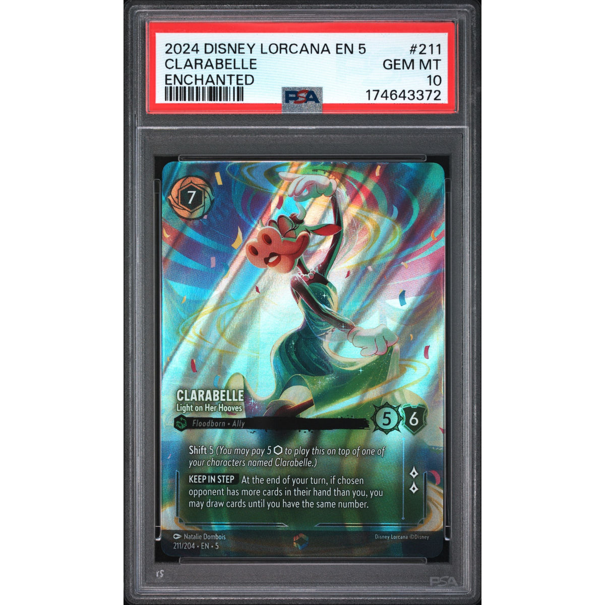 Lorcana: Clarabelle #211 PSA 10-174643372