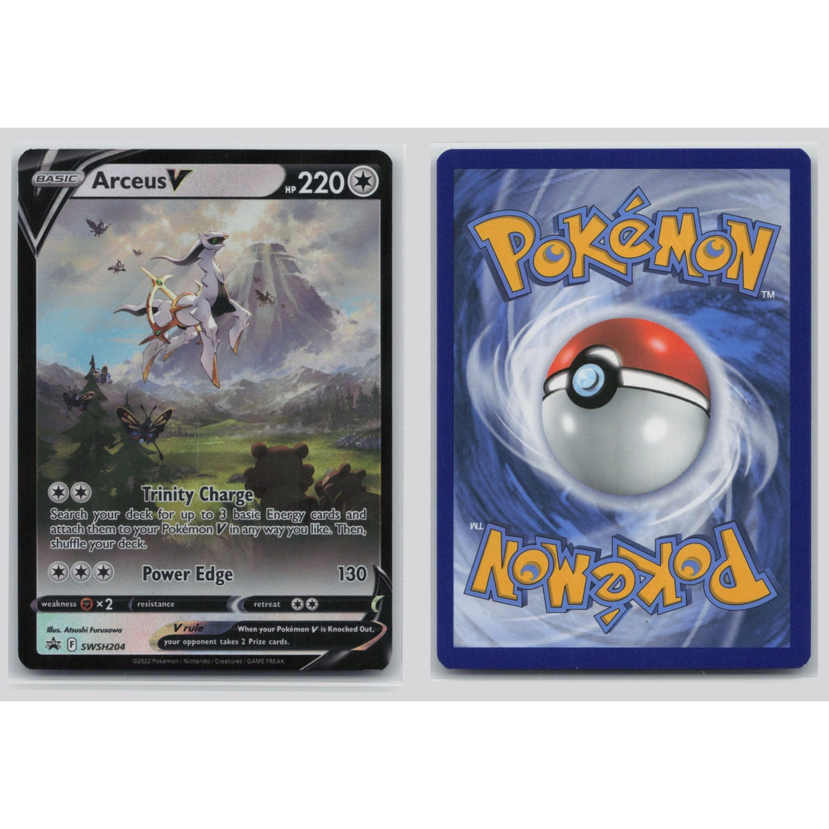 Pokémon TCG, Arceus V (SWSH Black Star Promos #204)