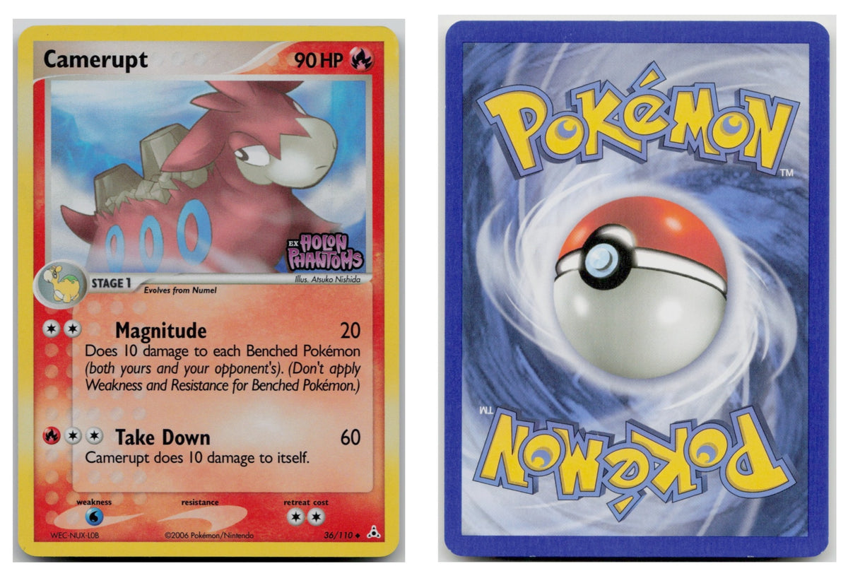 Pokémon TCG, Camerupt (EX Holon Phantoms #36)