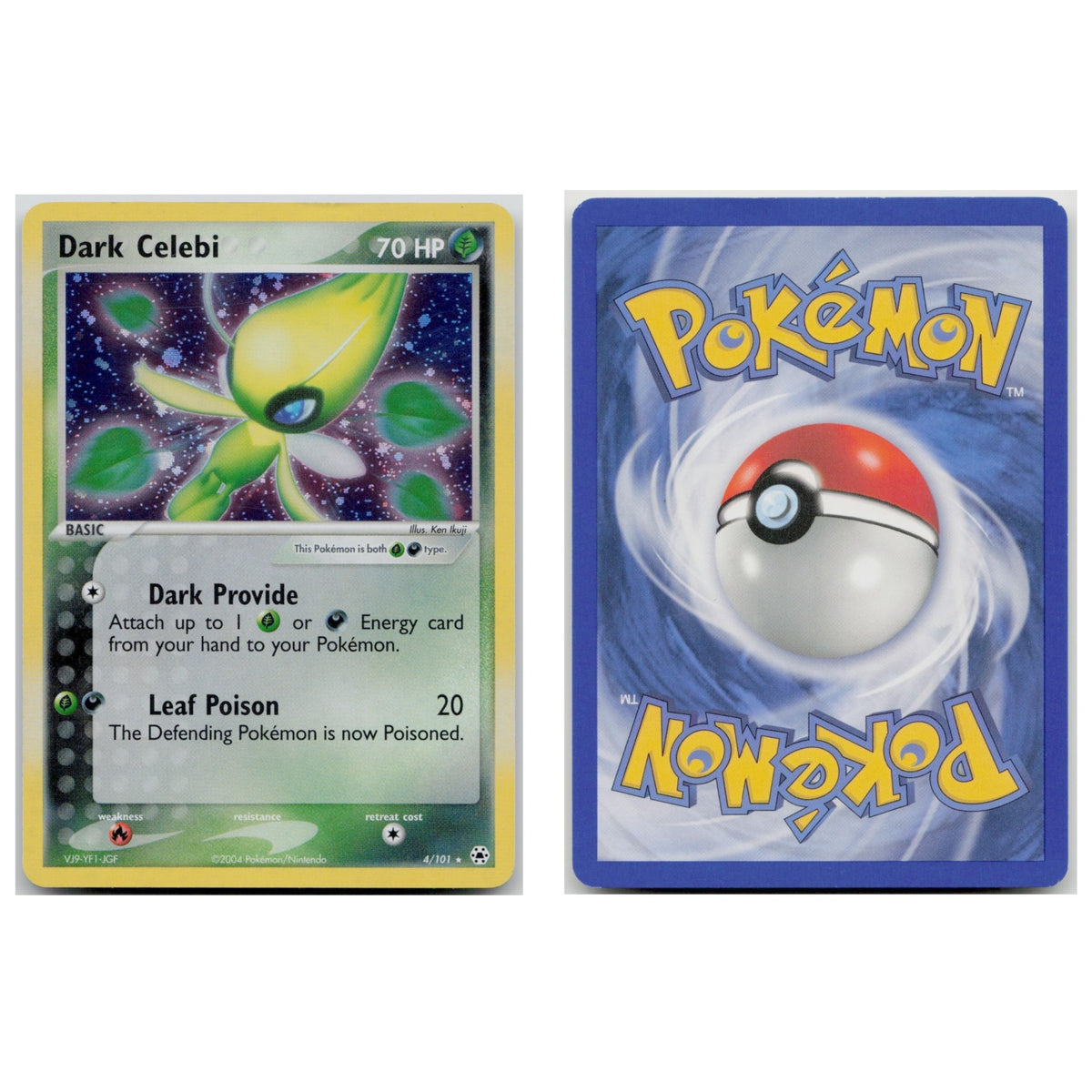 Pokémon TCG, Dark Celebi (EX Hidden Legends #4)