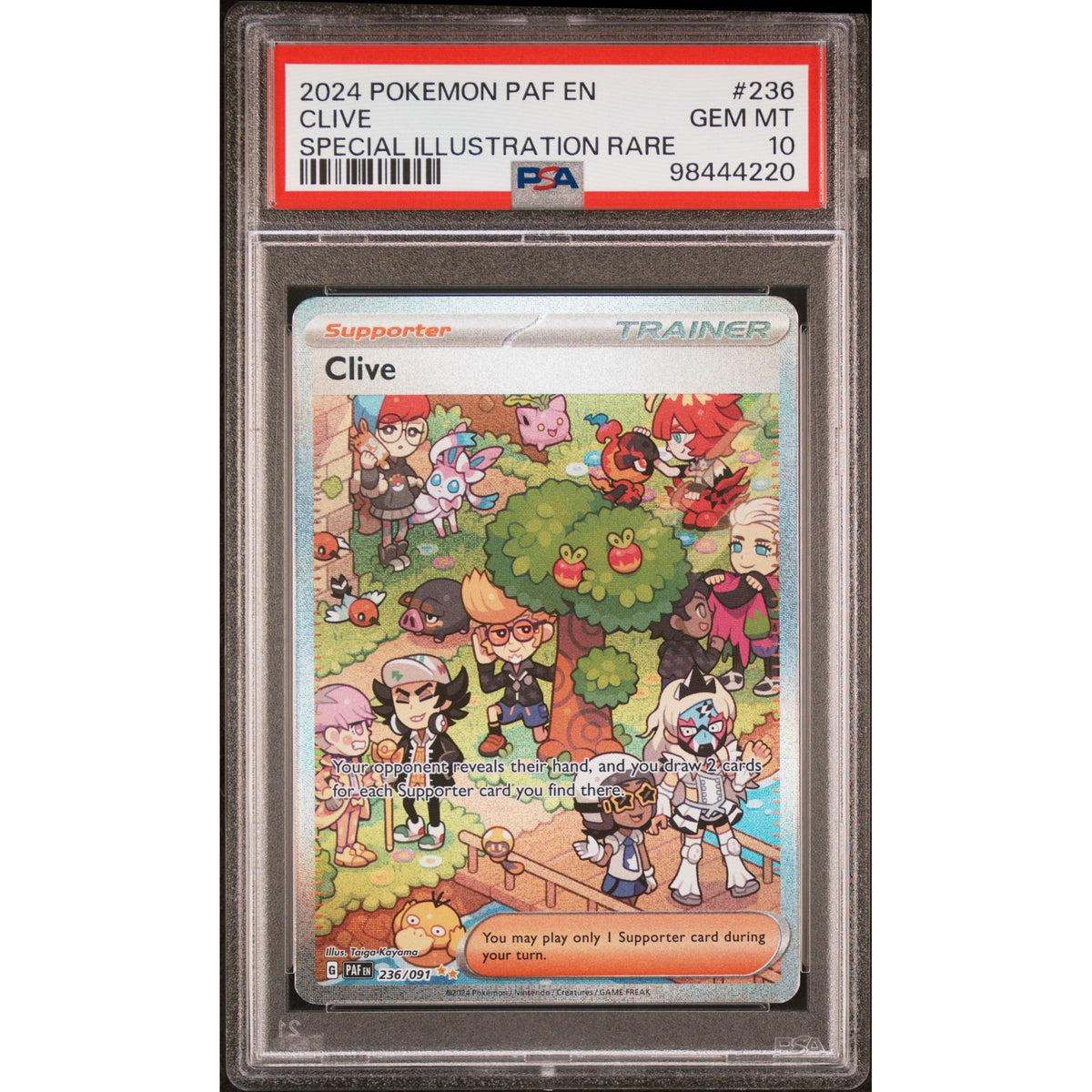 Pokémon TCG: Clive #236 PSA 10-98444220