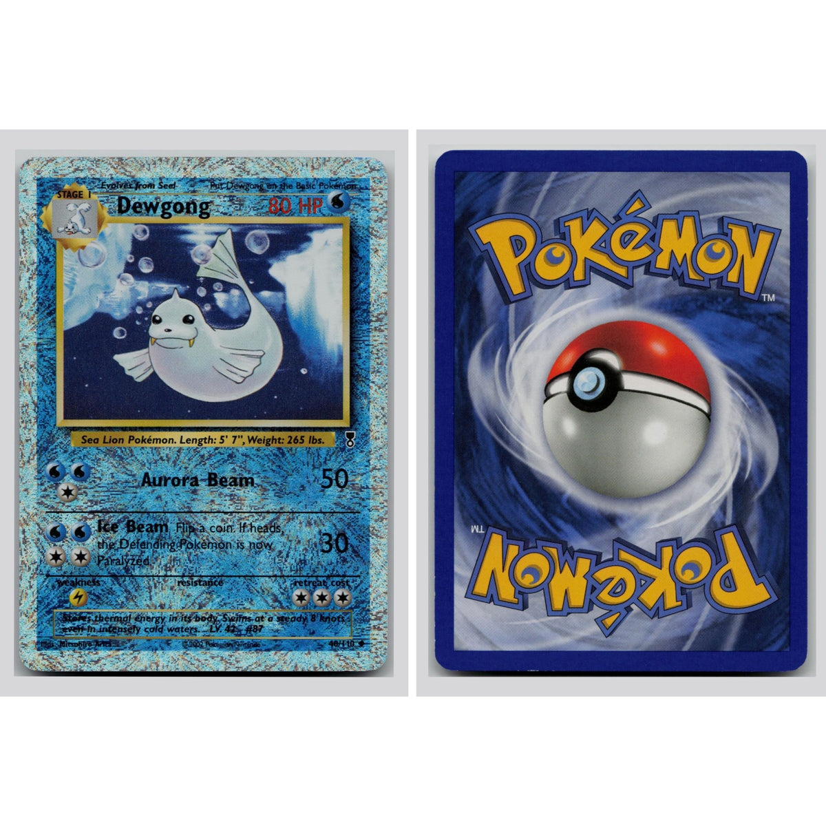 Pokémon TCG, Dewgong (Legendary Collection #40)