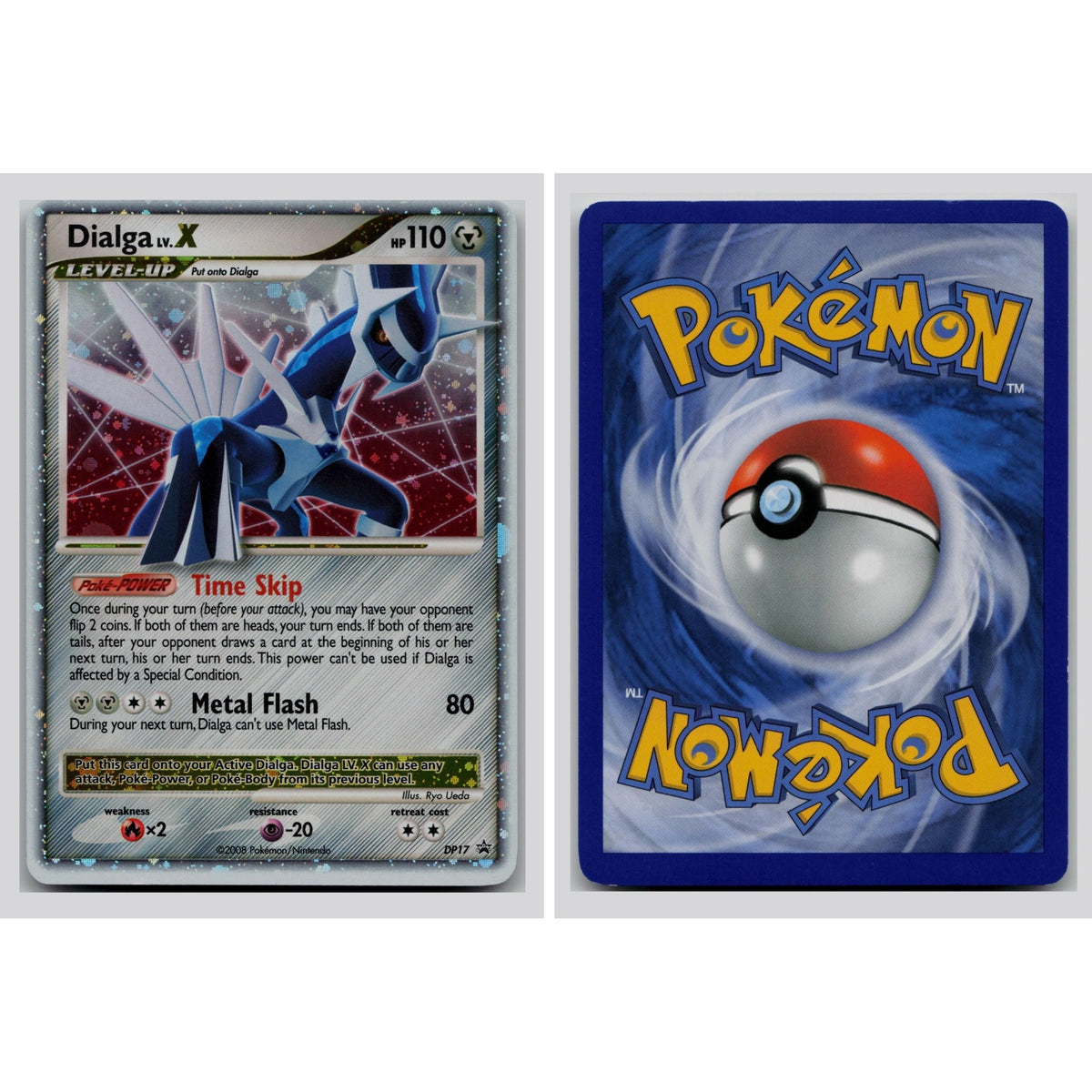 Pokémon TCG, Dialga LV.X (DP Black Star Promos #17)
