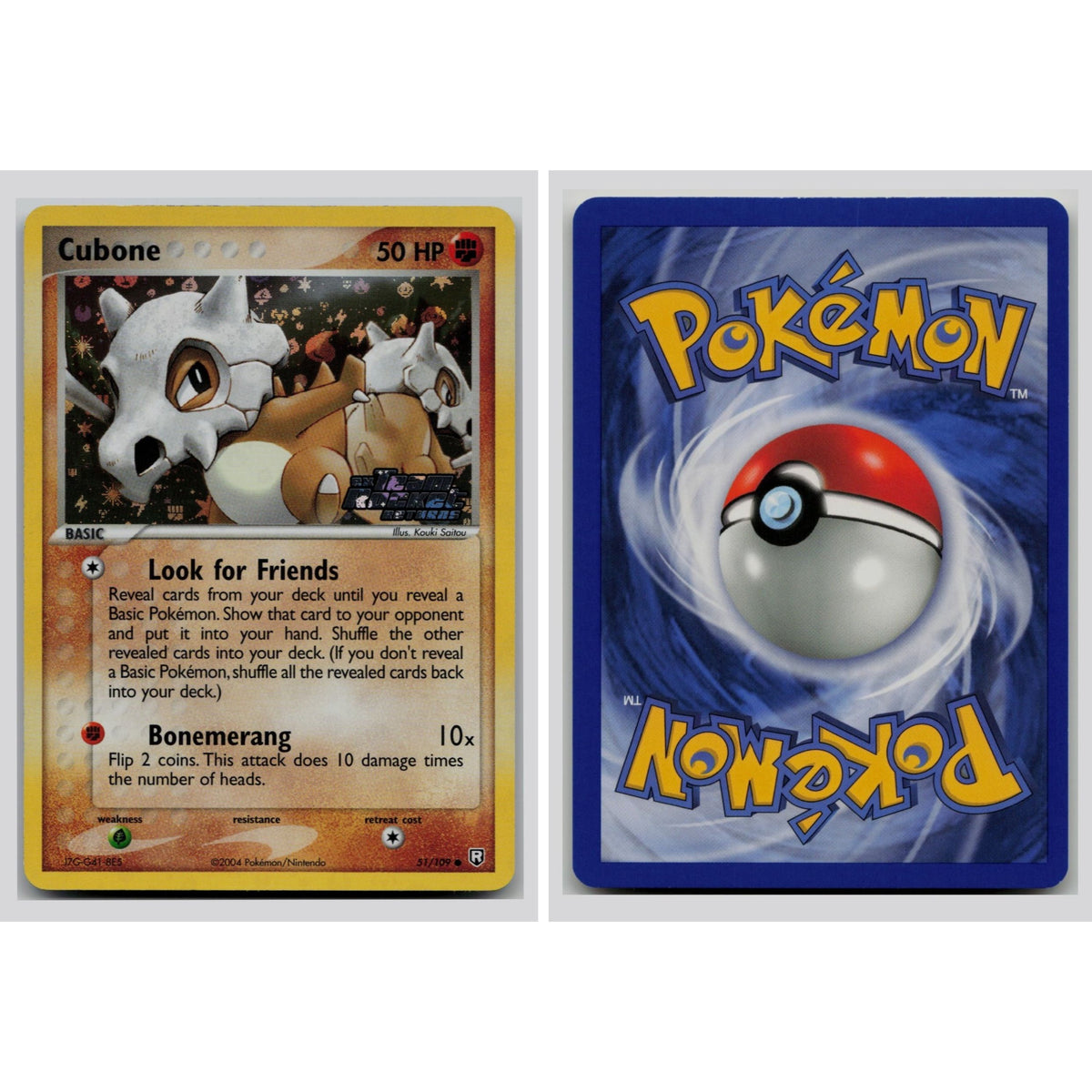 Pokémon TCG, Cubone (EX Team Rocket Returns #51)