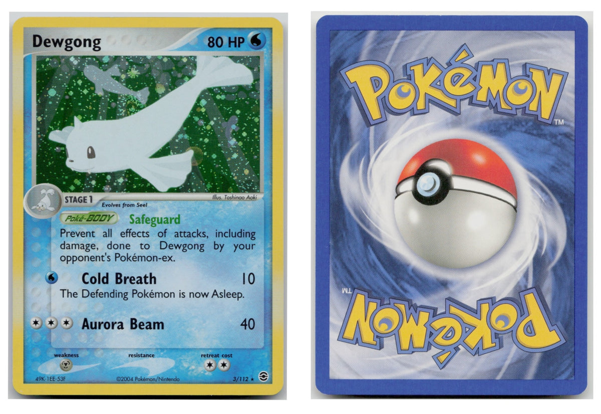 Pokémon TCG, Dewgong (EX FireRed & LeafGreen #3)