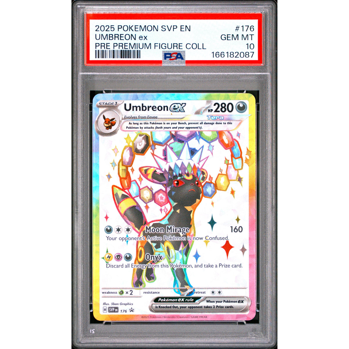 Pokémon TCG: Umbreon Ex #176 PSA 10-166182087
