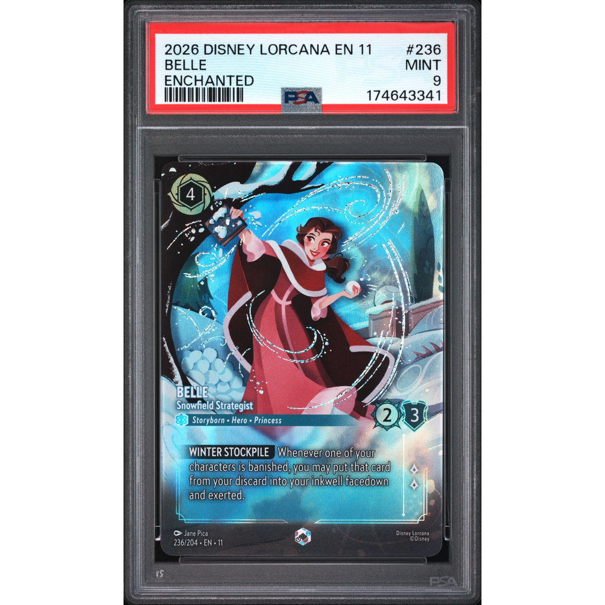 Lorcana: Belle #236 PSA 9-174643341