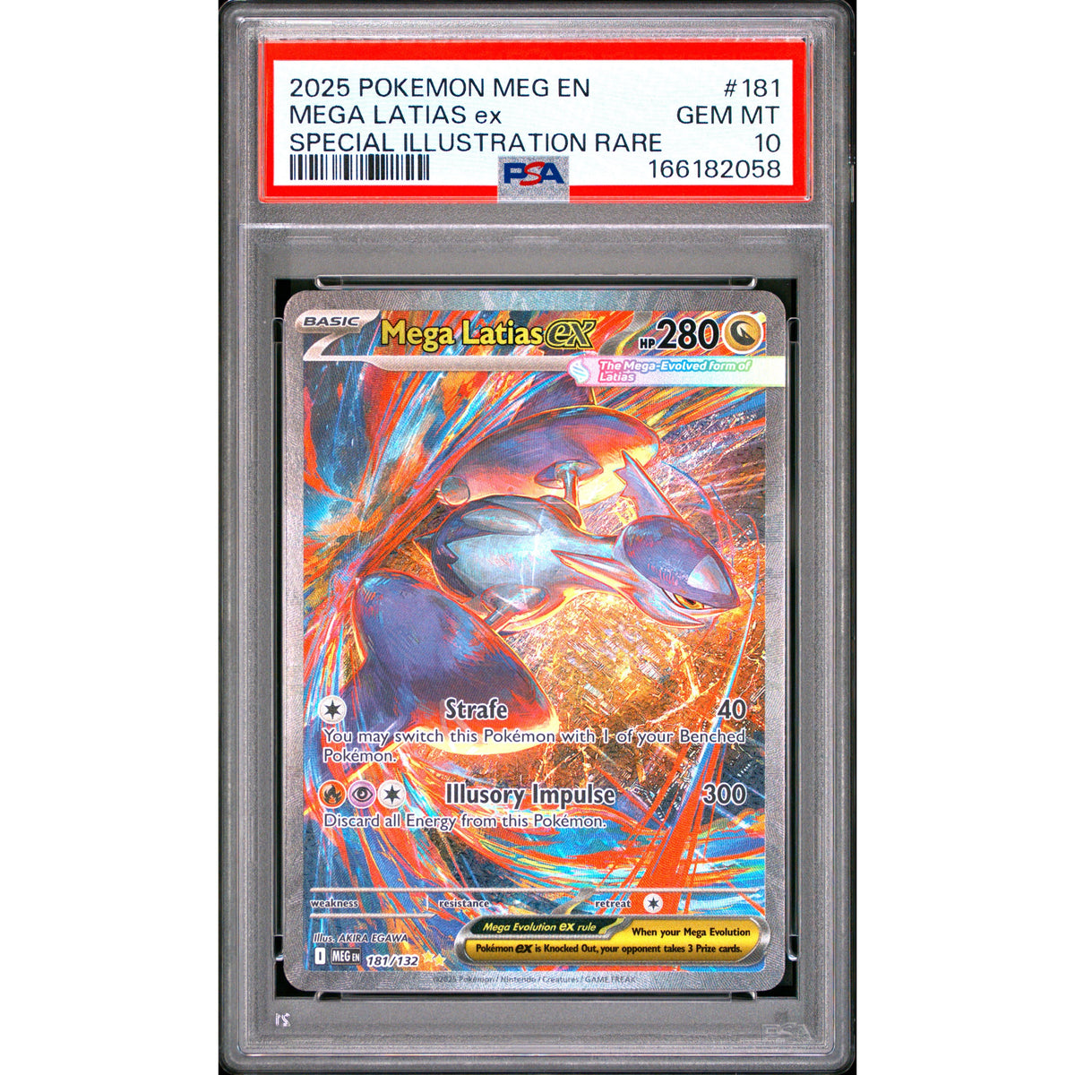 Pokémon TCG: Mega Latias Ex #181 PSA 10-166182058
