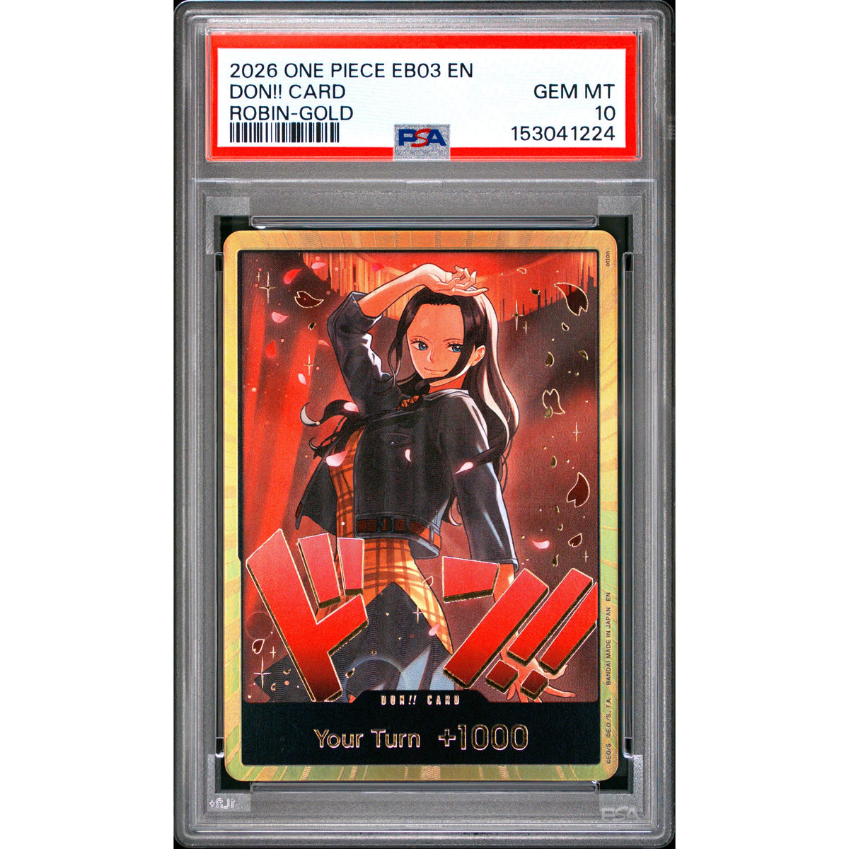 One Piece TCG: Don!! Card PSA 10-153041224