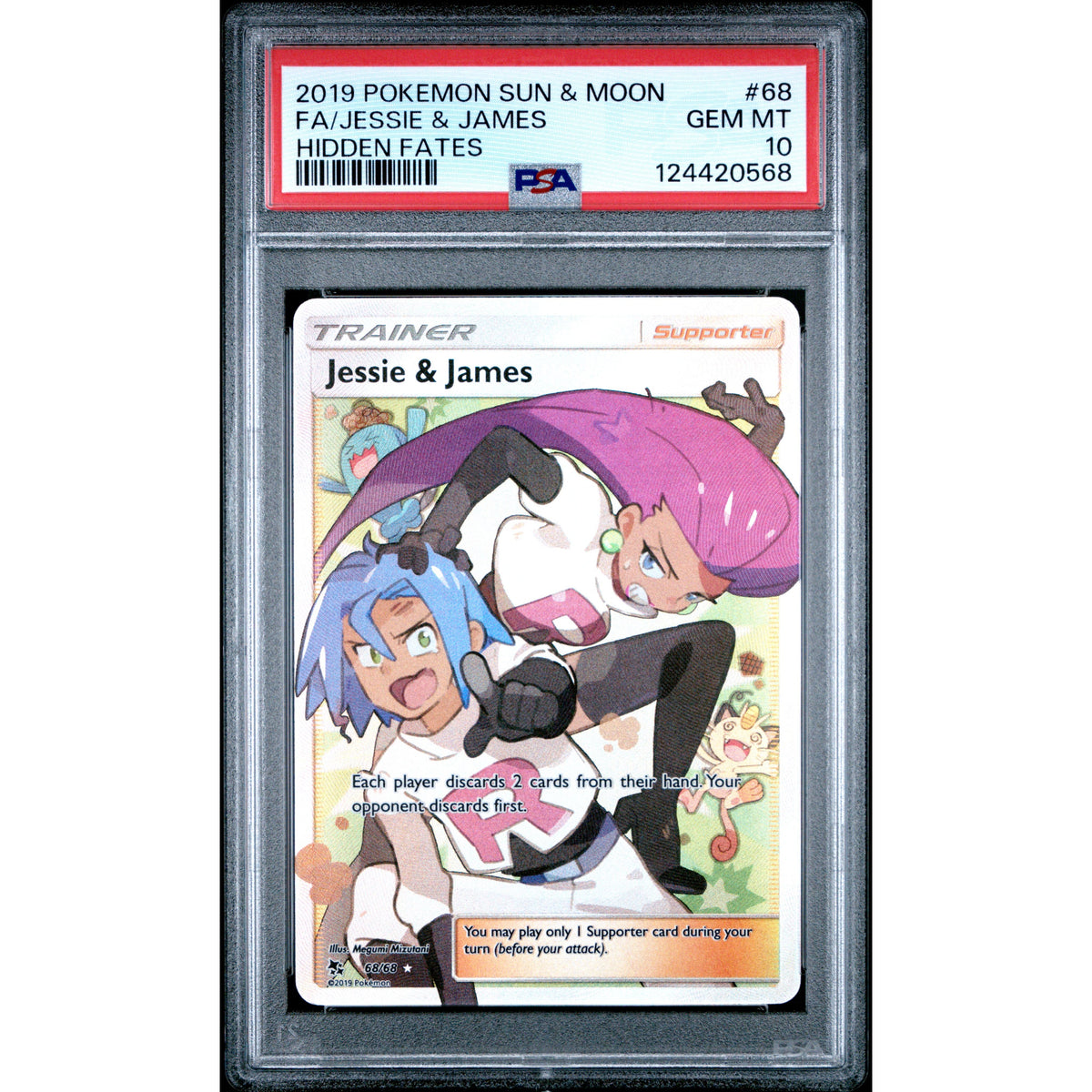 Pokémon TCG: Jessie & James #68 PSA 10-124420568