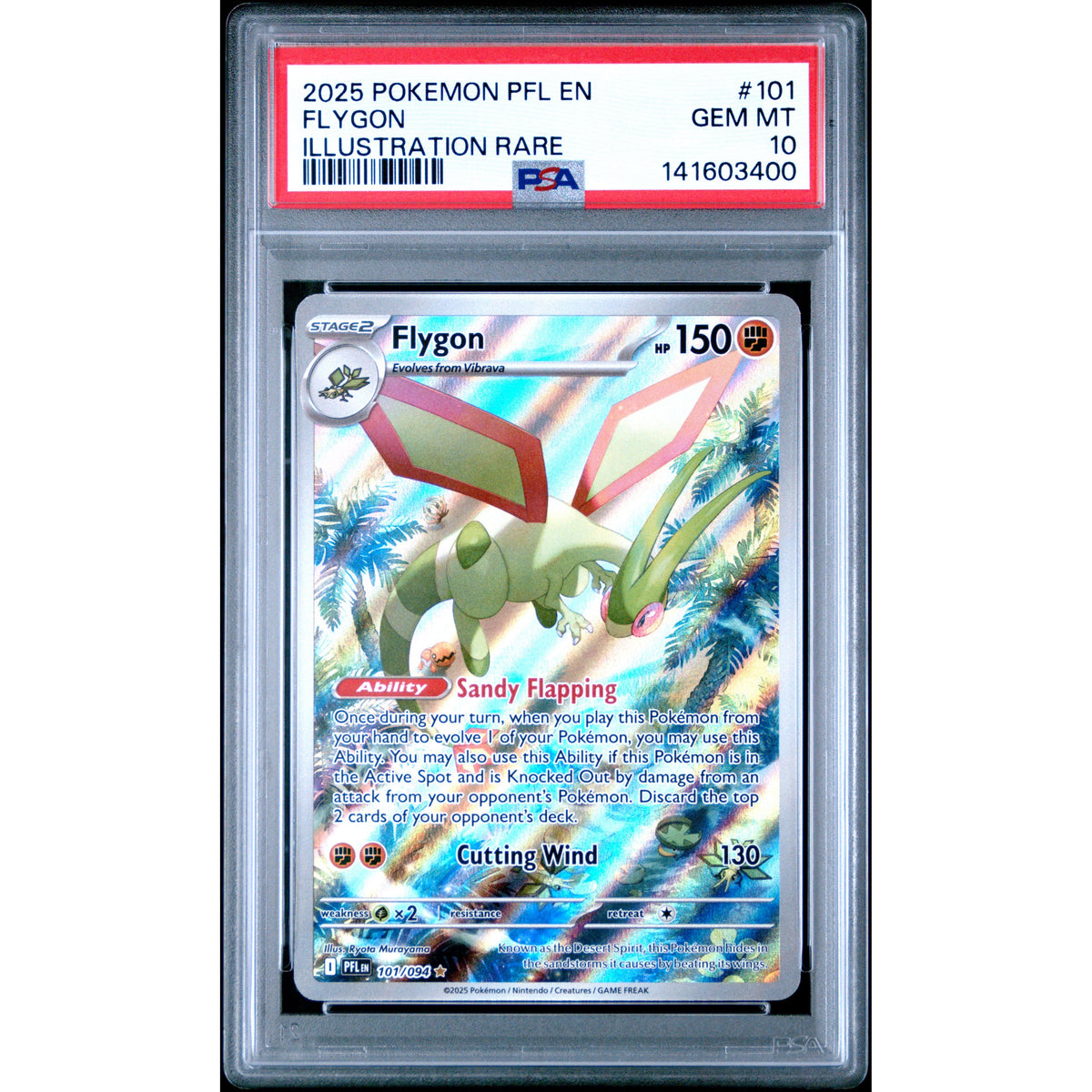Pokémon TCG: Flygon #101 PSA 10-141603400