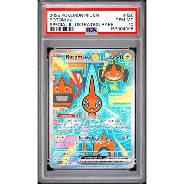 Pokémon TCG: Rotom Ex #126 PSA 10-157304096