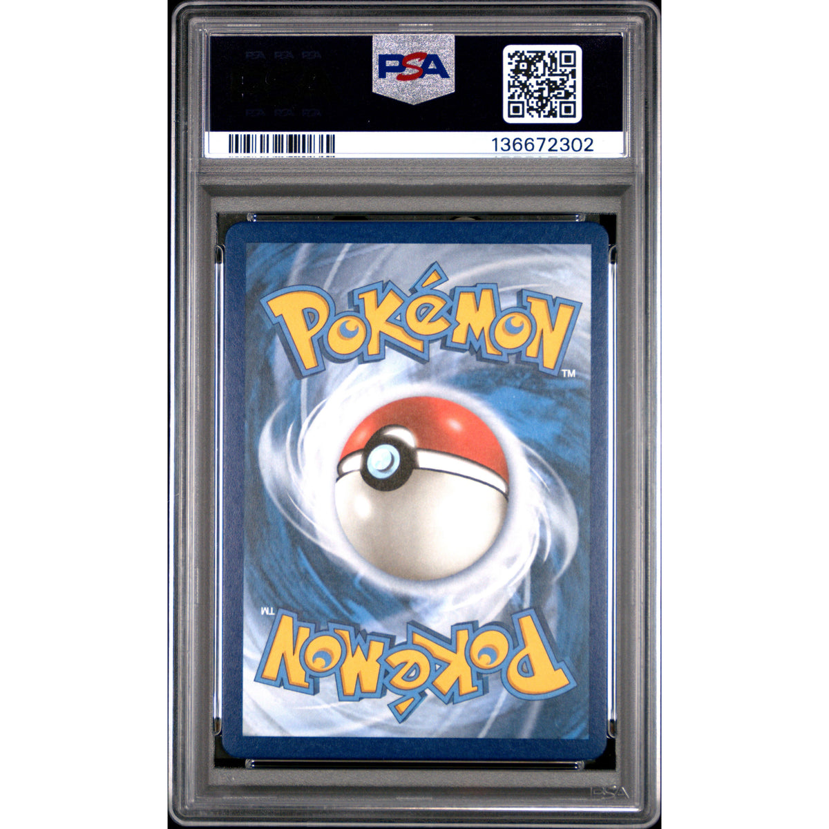 Pokémon TCG: Mewtwo Ex {{setAbbreviation}} 54 NM PSA 10 (Back)