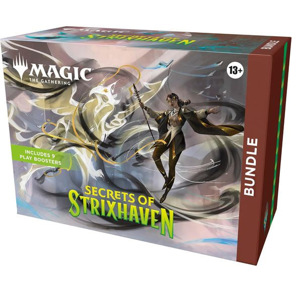 Magic the Gathering: Secrets of Strixhaven Bundle Display
