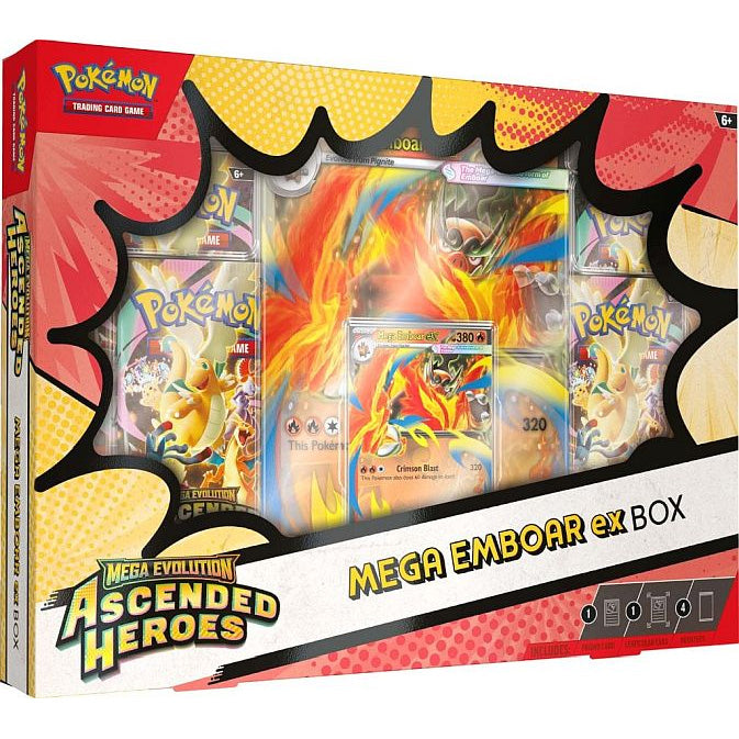 Pokémon TCG: Mega Feraligatr ex box