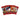 Four red MetaZoo TCG: Base Set Booster Pack items fanned out, each featuring different illustrated cryptid artwork.