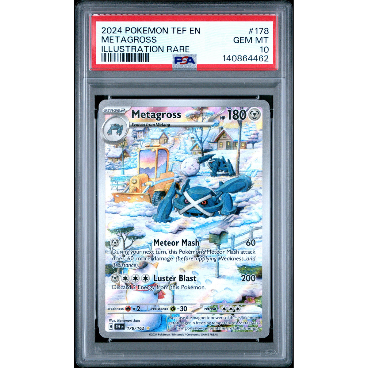 Pokémon TCG: Metagross #178 PSA 10-140864462