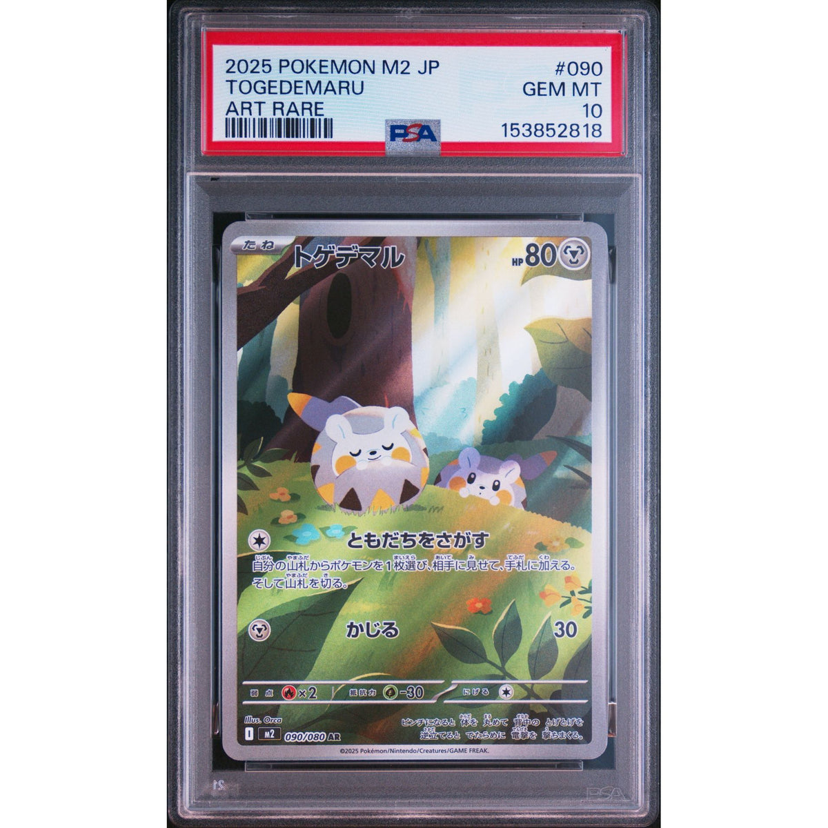 Pokémon TCG: Togedemaru #090 PSA 10-153852818