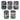 Five Pokémon TCG: Galar Power Mini Tins from The Pokémon Company, each featuring vibrant artwork of Dragapult, Obstagoon, Galarian Rapidash, Sirfetch’d, and Toxtricity set against colorful backgrounds with the iconic Pokémon logo displayed at the top.