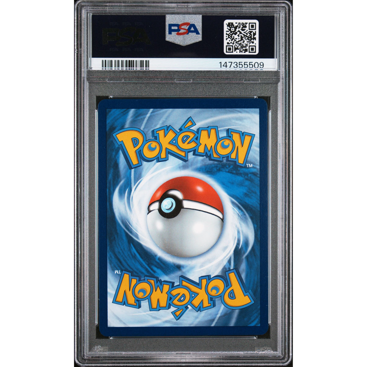 Pokémon TCG: Fa/Rayquaza Vmax {{setAbbreviation}} TG20 NM PSA 9 (Back)