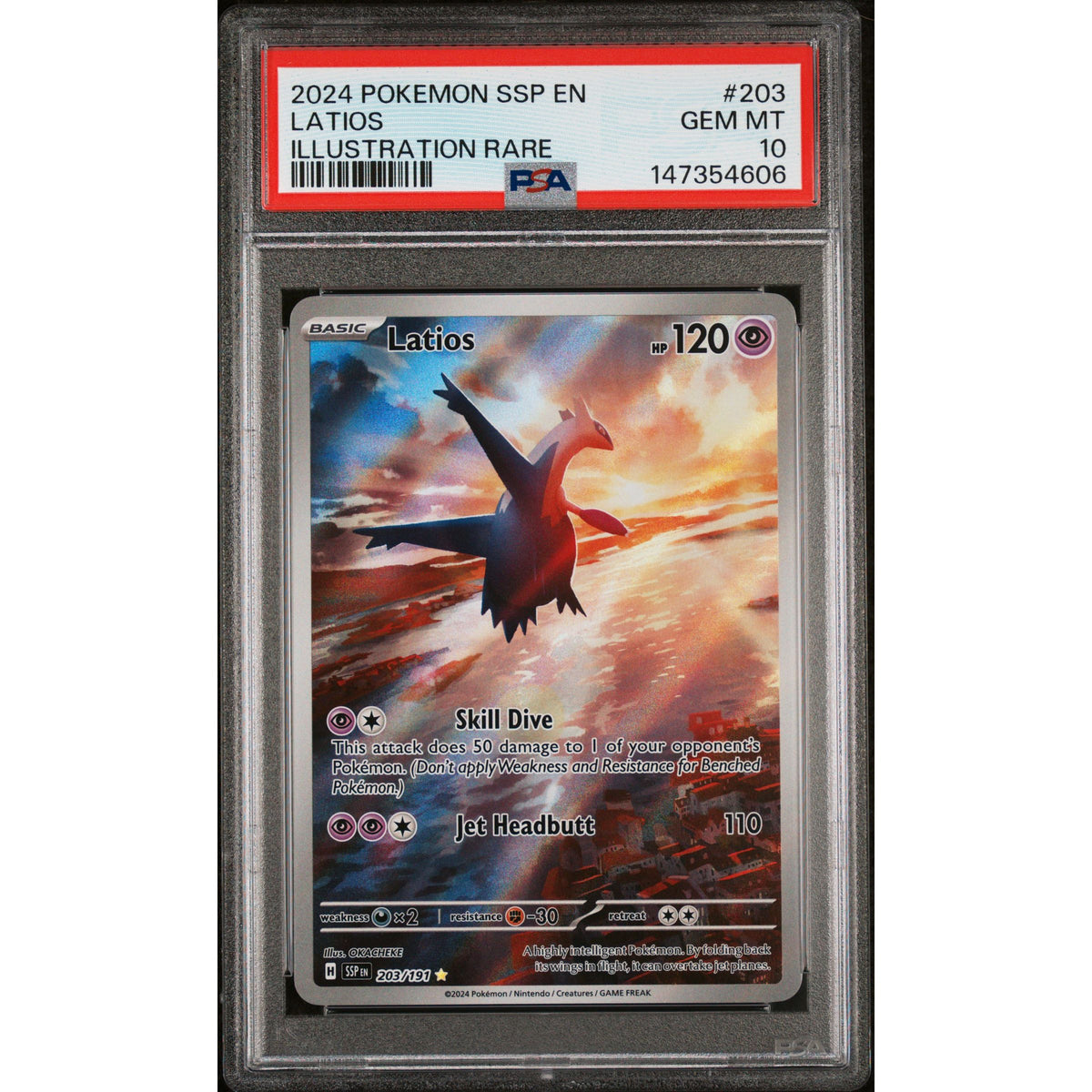 Pokémon TCG: Latios #203 PSA 10-147354606