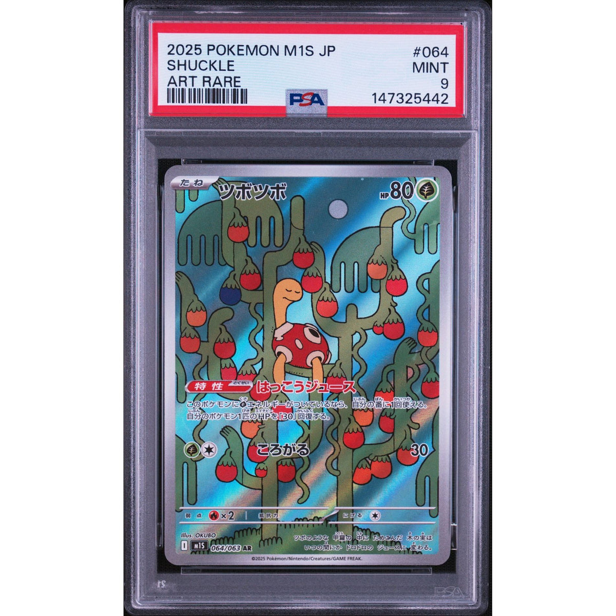 Pokémon TCG: Shuckle #064 PSA 9-147325442