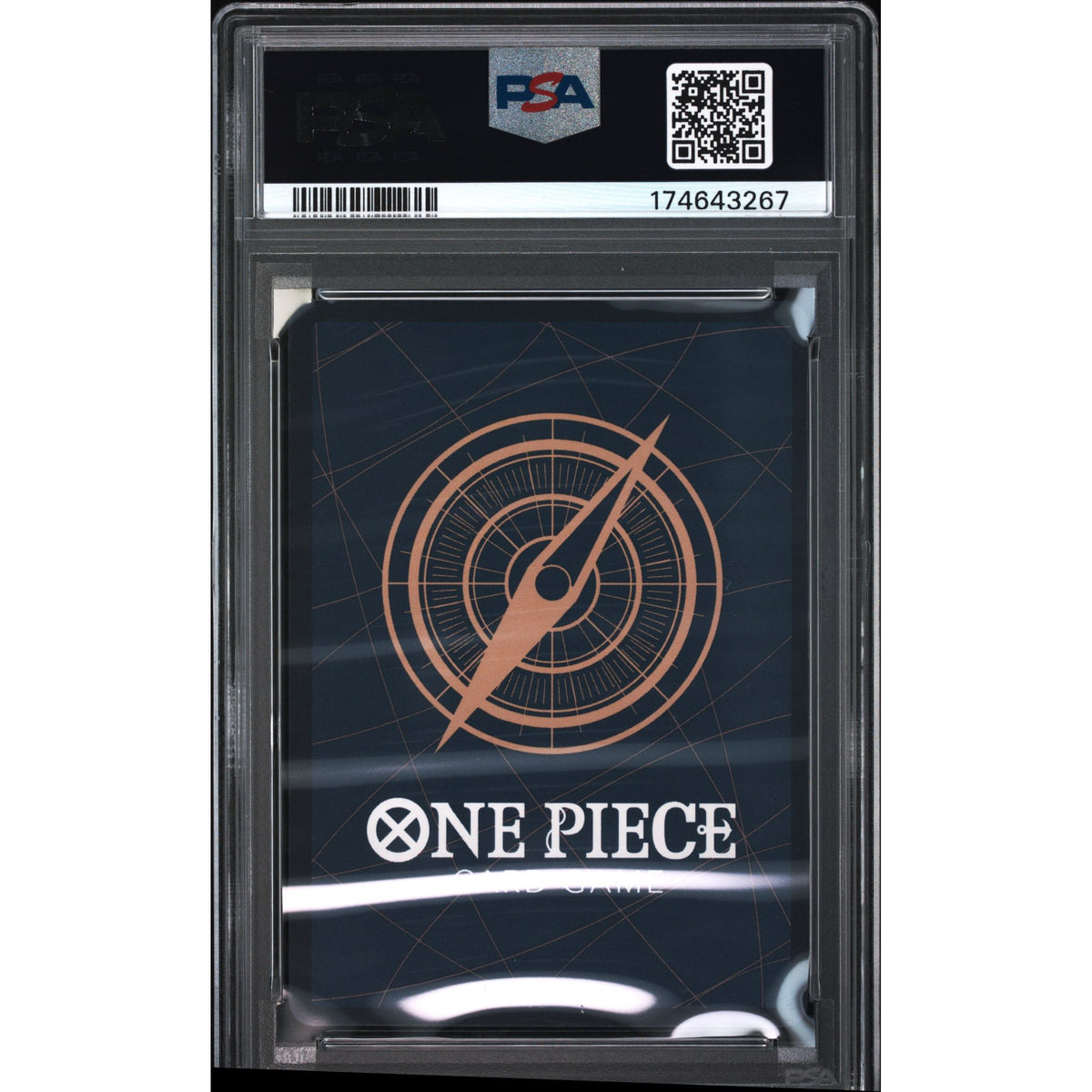 Pokémon TCG: Monkey D. Luffy {{setAbbreviation}} 055 NM PSA 9 (Back)
