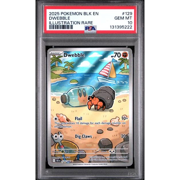 Pokémon TCG: Dwebble #129 PSA 10-131395222