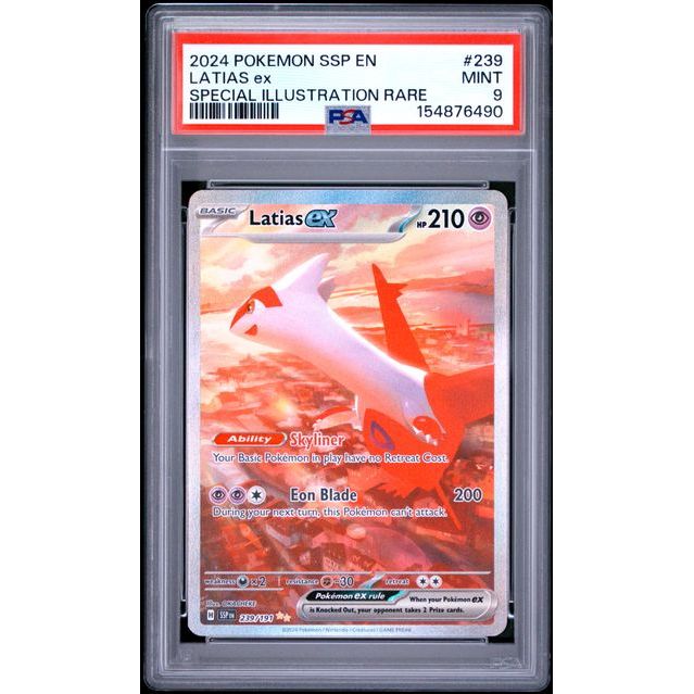 Pokémon TCG: Latias Ex #239 PSA 9-154876490
