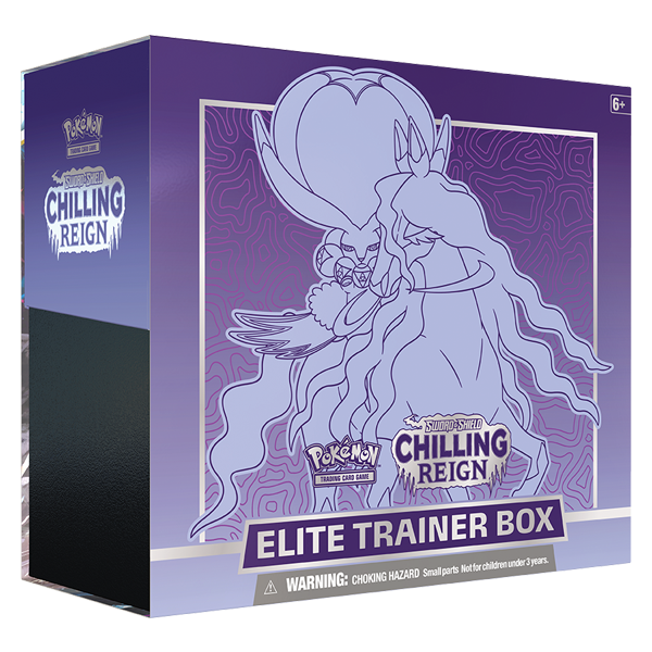 Pokémon: Chilling Reign Elite Trainer Box - Ice Rider Calyrex